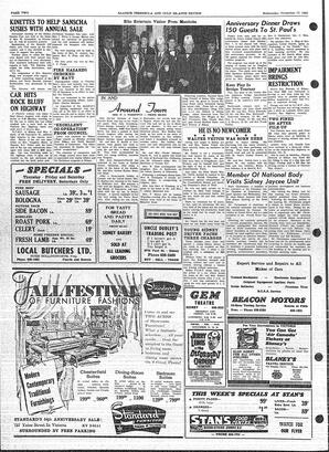 Saanich Peninsula And Gulf Islands Review Wed, November 17, 1965 (Page 2)