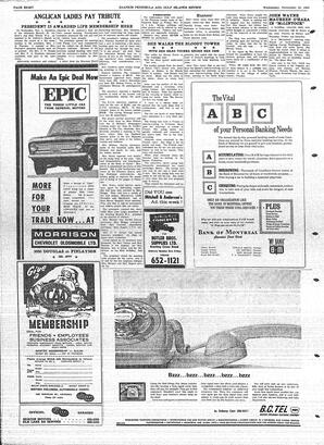 Saanich Peninsula And Gulf Islands Review Wed, November 10, 1965 (Page 8)