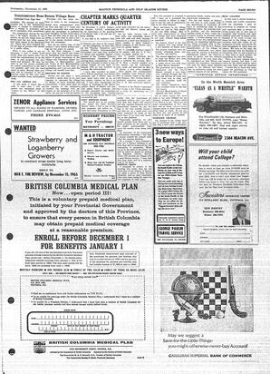 Saanich Peninsula And Gulf Islands Review Wed, November 10, 1965 (Page 7)