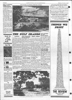 Saanich Peninsula And Gulf Islands Review Wed, November 10, 1965 (Page 6)