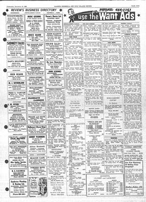 Saanich Peninsula And Gulf Islands Review Wed, November 10, 1965 (Page 5)