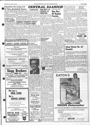 Saanich Peninsula And Gulf Islands Review Wed, November 10, 1965 (Page 3)
