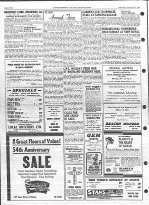 Saanich Peninsula And Gulf Islands Review Wed, November 10, 1965 (Page 2)