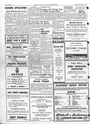 Saanich Peninsula And Gulf Islands Review Wed, November 3, 1965 (Page 12)