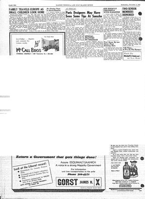 Saanich Peninsula And Gulf Islands Review Wed, November 3, 1965 (Page 10)
