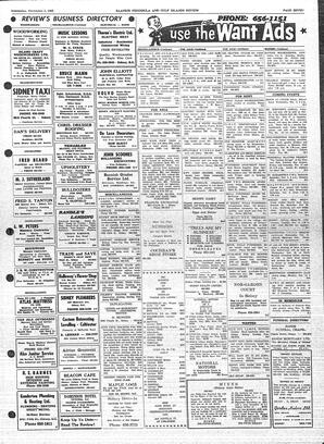 Saanich Peninsula And Gulf Islands Review Wed, November 3, 1965 (Page 7)