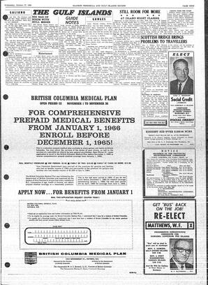 Saanich Peninsula And Gulf Islands Review Wed, October 27, 1965 (Page 9)