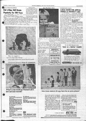 Saanich Peninsula And Gulf Islands Review Wed, October 20, 1965 (Page 11)