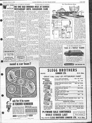 Saanich Peninsula And Gulf Islands Review Wed, October 13, 1965 (Page 9)