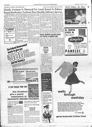 Saanich Peninsula And Gulf Islands Review Wed, October 13, 1965 (Page 8)