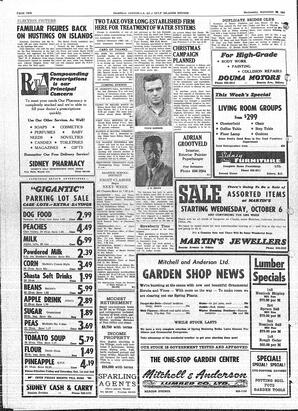Saanich Peninsula And Gulf Islands Review Wed, September 29, 1965 (Page 10)