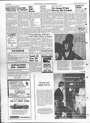 Saanich Peninsula And Gulf Islands Review Wed, September 29, 1965 (Page 8)