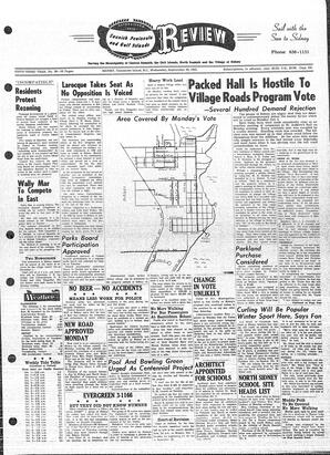 Saanich Peninsula And Gulf Islands Review Wed, September 29, 1965 (Page 1)
