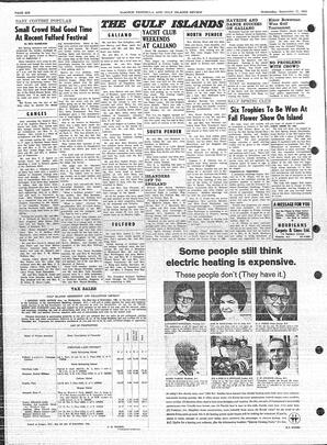 Saanich Peninsula And Gulf Islands Review Wed, September 15, 1965 (Page 6)