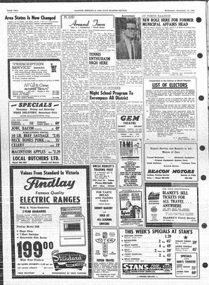 Saanich Peninsula And Gulf Islands Review Wed, September 15, 1965 (Page 2)