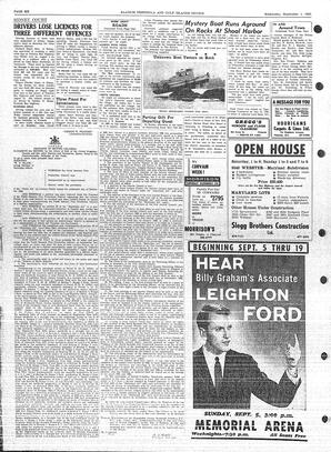 Saanich Peninsula And Gulf Islands Review Wed, September 1, 1965 (Page 6)