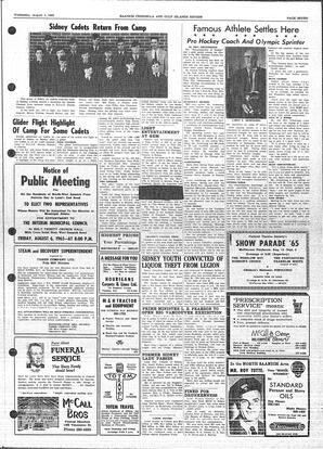 Saanich Peninsula And Gulf Islands Review Wed, August 4, 1965 (Page 7)
