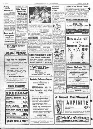 Saanich Peninsula And Gulf Islands Review Wed, July 14, 1965 (Page 10)