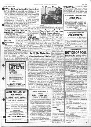 Saanich Peninsula And Gulf Islands Review Wed, July 14, 1965 (Page 9)