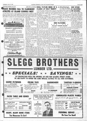 Saanich Peninsula And Gulf Islands Review Wed, June 16, 1965 (Page 9)