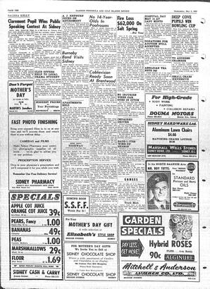 Saanich Peninsula And Gulf Islands Review Wed, April 28, 1965 (Page 10)