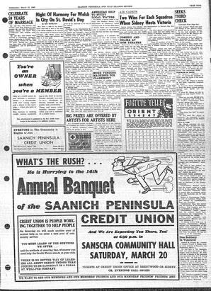Saanich Peninsula And Gulf Islands Review Wed, March 10, 1965 (Page 9)