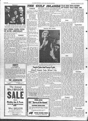 Saanich Peninsula And Gulf Islands Review Wed, December 30, 1964 (Page 6)