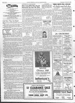 Saanich Peninsula And Gulf Islands Review Wed, November 25, 1964 (Page 4)