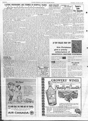 Saanich Peninsula And Gulf Islands Review Wed, November 18, 1964 (Page 6)