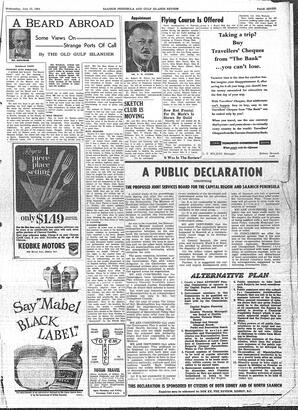 Saanich Peninsula And Gulf Islands Review Wed, July 15, 1964 (Page 7)