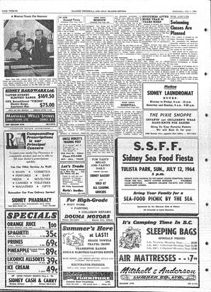 Saanich Peninsula And Gulf Islands Review Wed, July 1, 1964 (Page 12)
