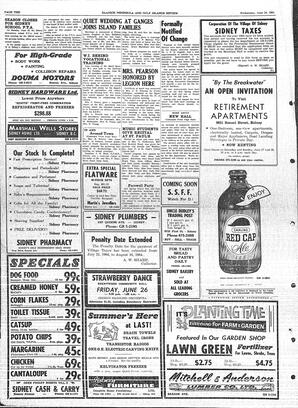 Saanich Peninsula And Gulf Islands Review Wed, June 24, 1964 (Page 10)