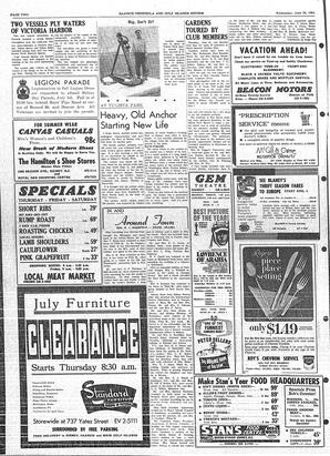 Saanich Peninsula And Gulf Islands Review Wed, June 24, 1964 (Page 2)