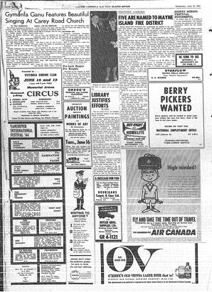 Saanich Peninsula And Gulf Islands Review Wed, June 10, 1964 (Page 8)