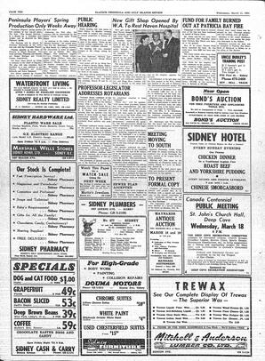 Saanich Peninsula And Gulf Islands Review Wed, March 11, 1964 (Page 10)