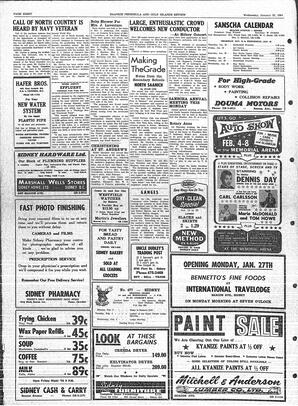 Saanich Peninsula And Gulf Islands Review Wed, January 22, 1964 (Page 8)