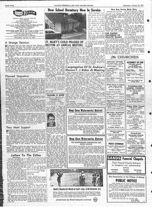 Saanich Peninsula And Gulf Islands Review Wed, January 22, 1964 (Page 4)