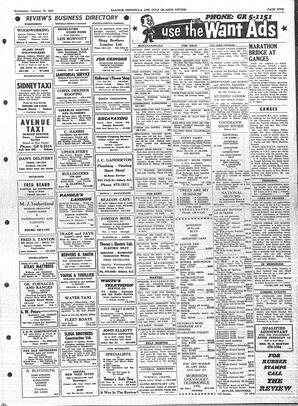 Saanich Peninsula And Gulf Islands Review Wed, January 15, 1964 (Page 5)