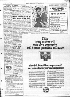 Saanich Peninsula And Gulf Islands Review Wed, January 8, 1964 (Page 9)