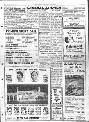 Saanich Peninsula And Gulf Islands Review Wed, December 18, 1963 (Page 3)