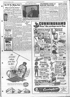 Saanich Peninsula And Gulf Islands Review Wed, November 27, 1963 (Page 5)
