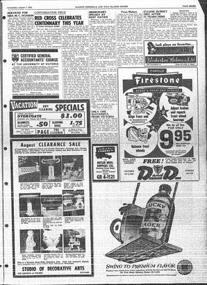 Saanich Peninsula And Gulf Islands Review Wed, August 7, 1963 (Page 7)