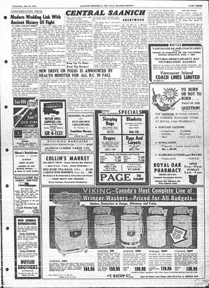 Saanich Peninsula And Gulf Islands Review Wed, May 22, 1963 (Page 3)