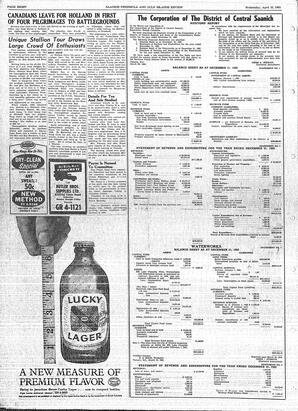 Saanich Peninsula And Gulf Islands Review Wed, April 10, 1963 (Page 8)