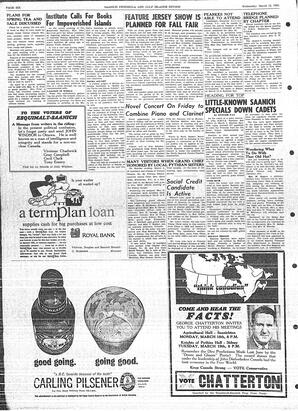 Saanich Peninsula And Gulf Islands Review Wed, March 13, 1963 (Page 6)