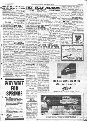 Saanich Peninsula And Gulf Islands Review Wed, January 9, 1963 (Page 7)