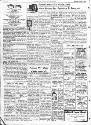 Saanich Peninsula And Gulf Islands Review Wed, January 9, 1963 (Page 4)