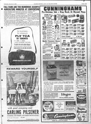 Saanich Peninsula And Gulf Islands Review Wed, November 14, 1962 (Page 9)
