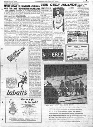 Saanich Peninsula And Gulf Islands Review Wed, November 14, 1962 (Page 7)