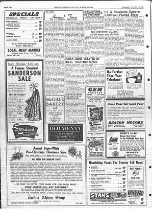 Saanich Peninsula And Gulf Islands Review Wed, November 14, 1962 (Page 2)